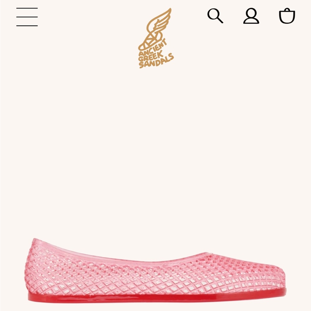 NIB Ancient Greek Sandals-pink